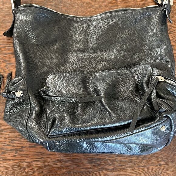 JACKY CELINE LEATHER SHOULDER/CROSS BODY BAG - Picture 2 of 11